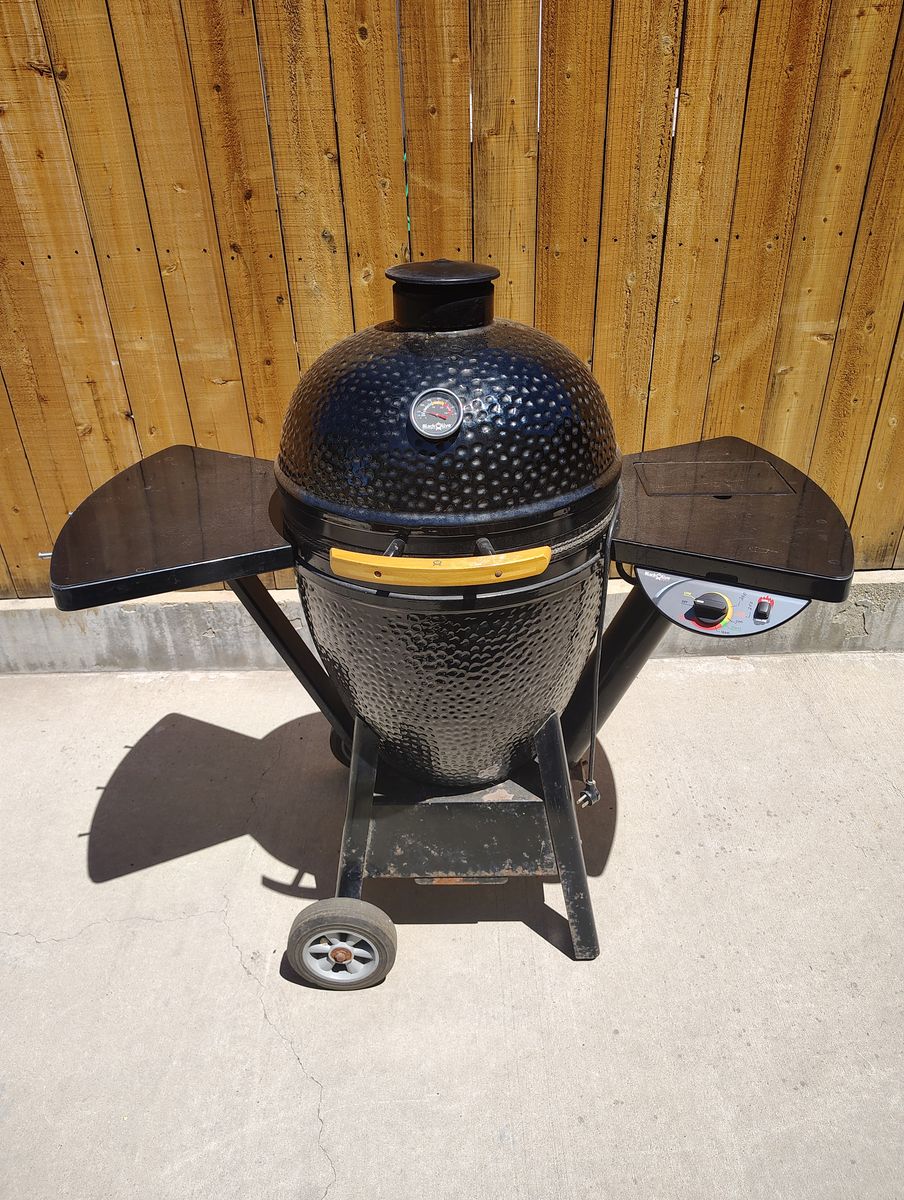 Black Olive Pellet Kamado Grill