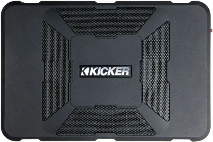Kicker 11HS8 Hideaway 8" 150W Powered Car Audio Subwoofer - Compact & Powerful