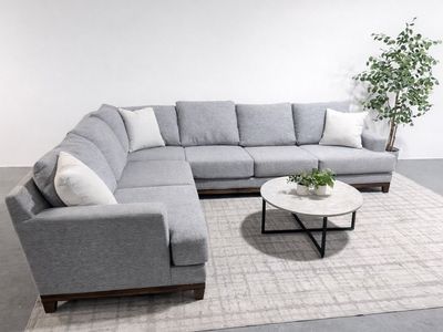 Light Blue 2 Piece Sectional - FREE DELIVERY