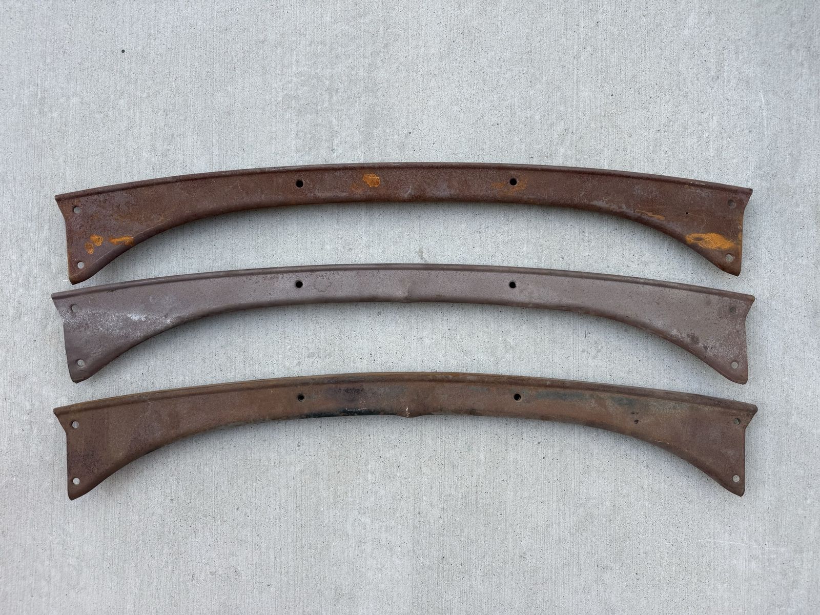 1928/1929 Ford Model A Dash Rail