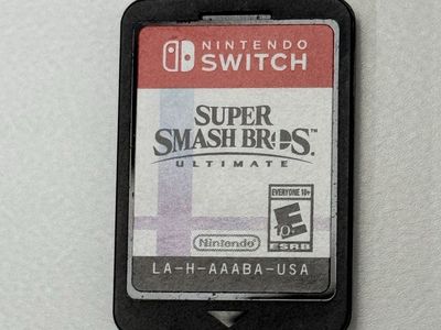 Nintendo Switch Game / Super Smash Bros Ultimate / Good Condition