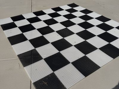 Mega Chess Set For Outdoor