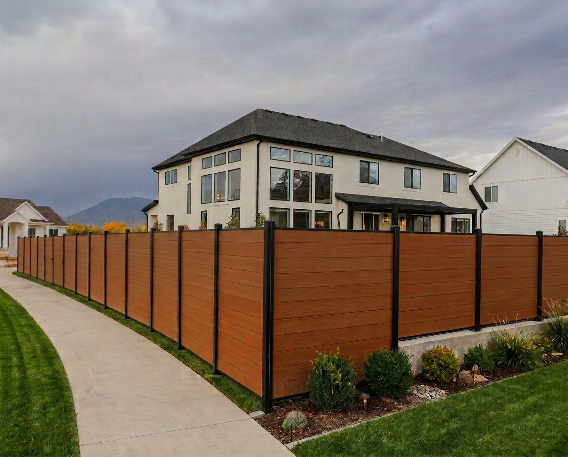 Modern Composite Privacy Fence Panels | New CompoXen