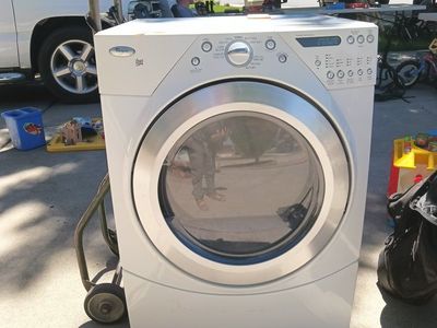 Whirlpool Duet Front Load Gas Dryer - White, Multiple Cycles