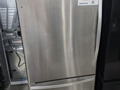 Whirlpool 33 Inch Bottom Freezer Refrigerator — 22 Cu Ft Stainless, Brand New with Warranty