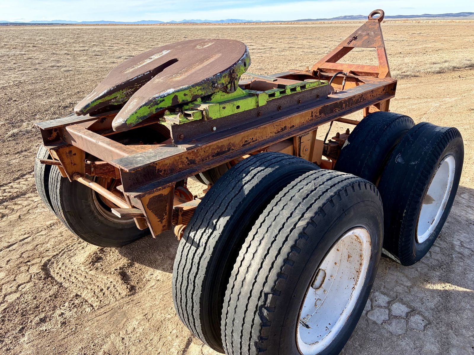 Double Axle 20ton Draw Bar Dolly