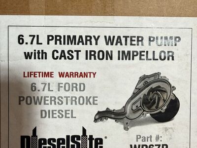 11-16 6.7 Powerstroke Water Pump