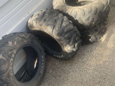 Utv side x side rzr tires $100 obo