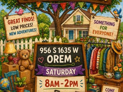 Moving and Garage Sale