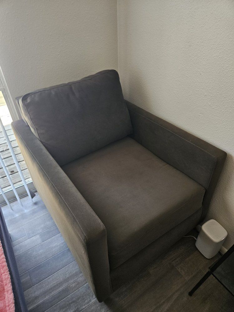 Dark Green Armchair OBO