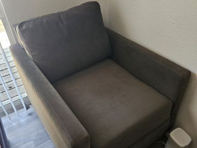 Dark Green Armchair OBO