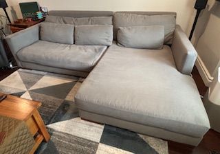 Sectional with Chaise Lounge - AMAZING DEAL!