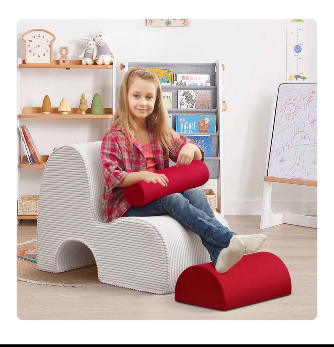 Soft foam chair for kids