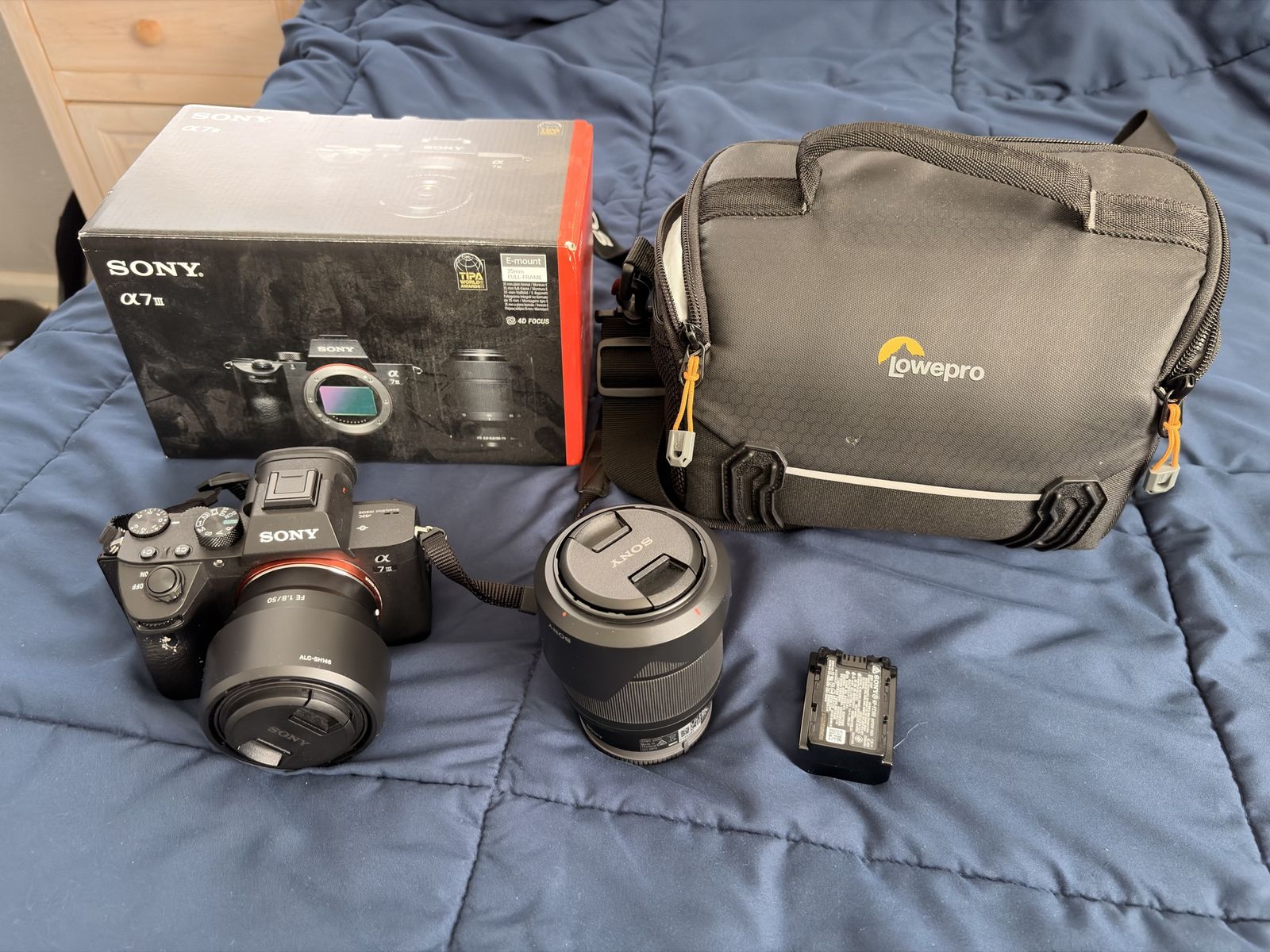Sony A7iii With Two Lenses
