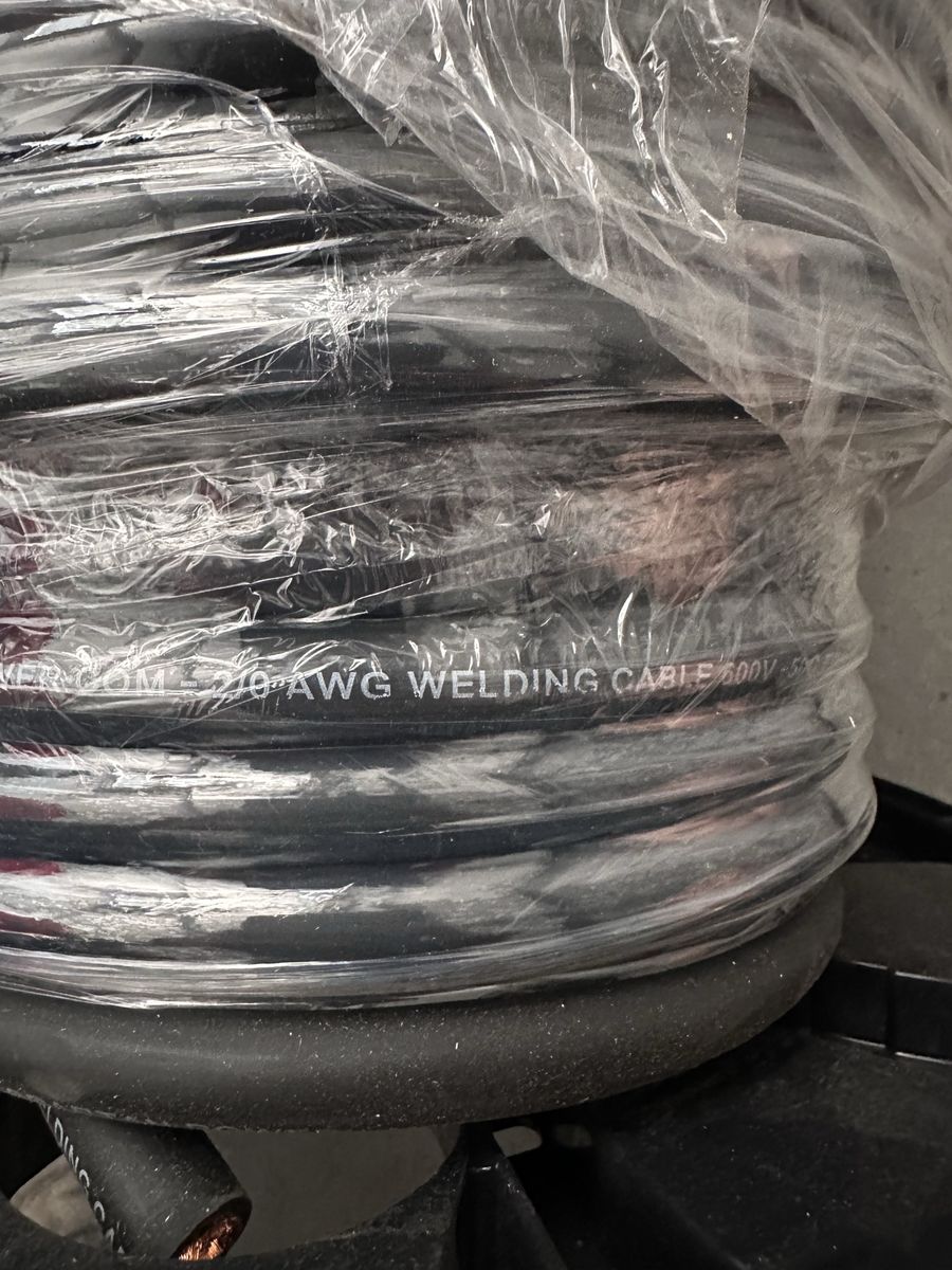 Spartan power 2/0 awg welding wire (100ft)