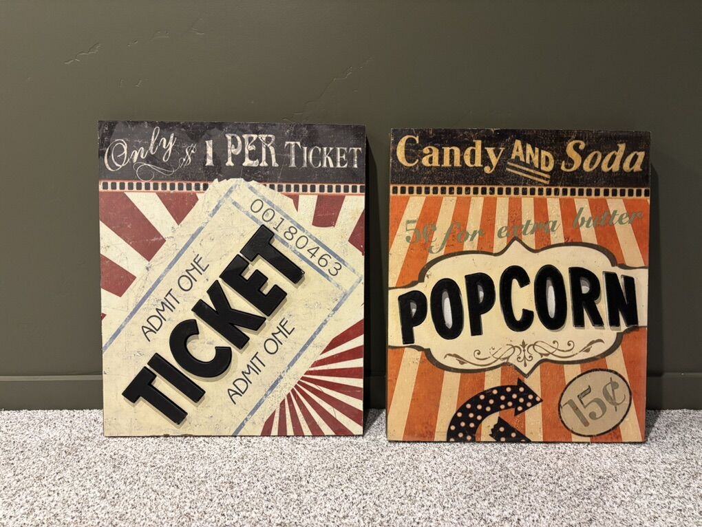 Home Theater/Movie Room Decor