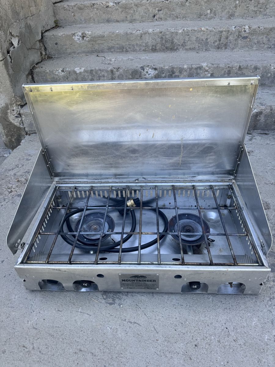 Camp Chef Mountaineer Stove raft river overland camping