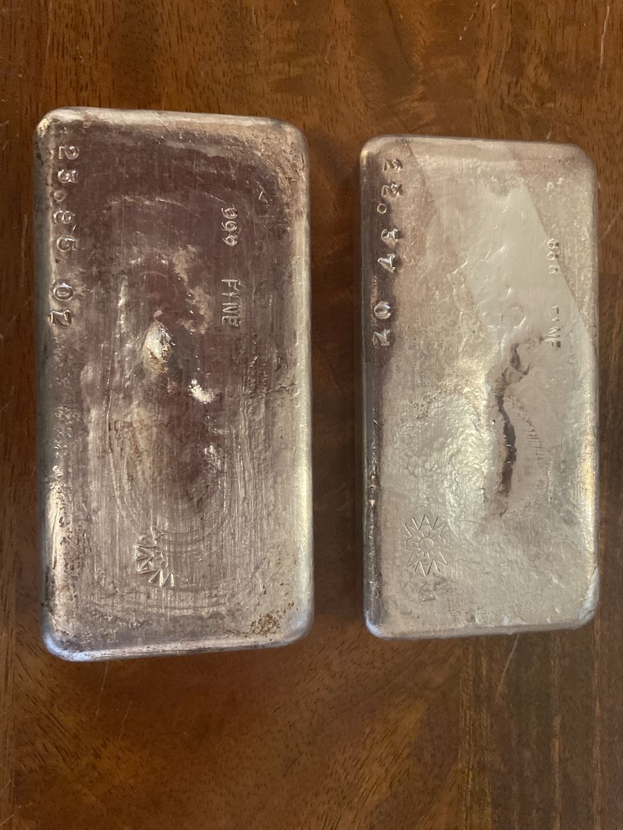 Silver bars