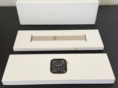 NEW Apple Watch Series 11 – Titanium Gold 46MM