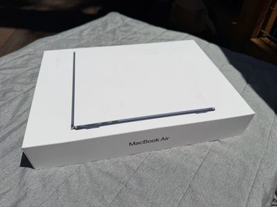 NEW, UNOPENED, W/APPLECARE: MacBook Air 13” M5 1TB SSD / 16GB RAM Midnight (Black)