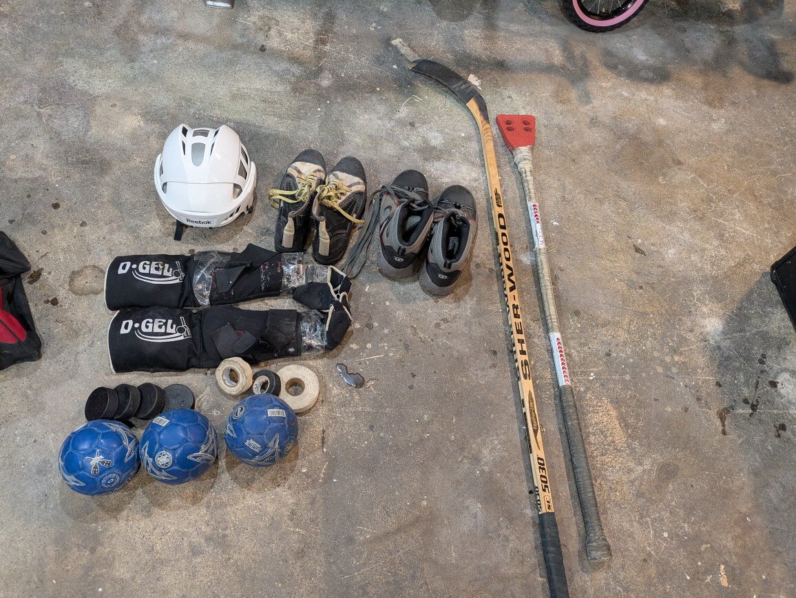Hockey and Broomball gear