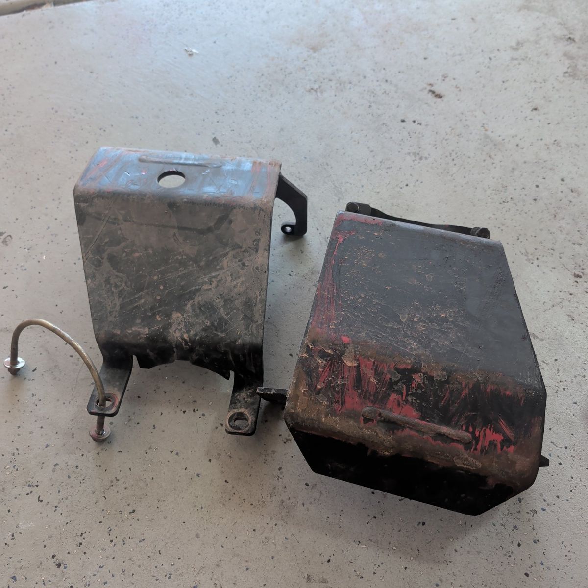 jeep Jl Rubicon front and rear diff skid plates
