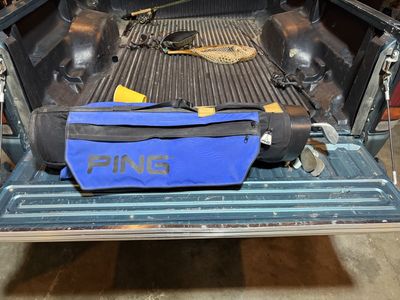 Old Clubs WIth Ping Bag