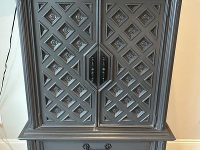 Vintage dresser armoire nightstands set