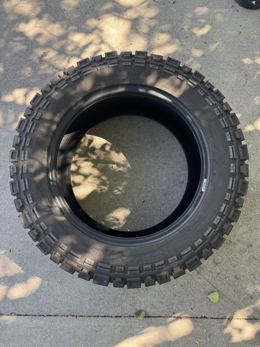 Kenda Klever R/T Tire – 33x12.50R20LT – $175 OBO
