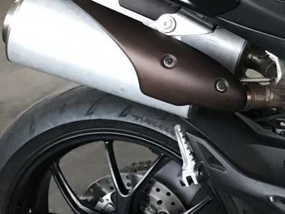 Ducati Monster 796 Stock OEM Mufflers 2010-2014
