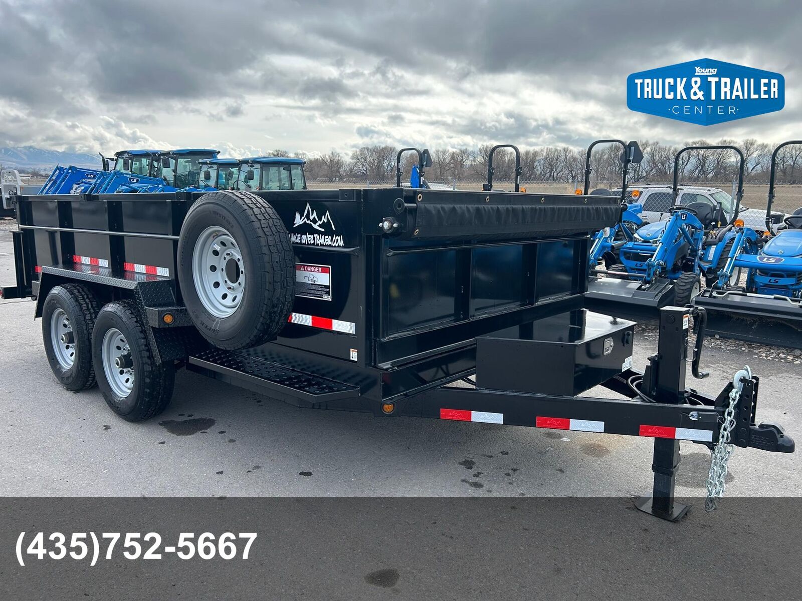 2026 Snake River 14' Dump Trailer