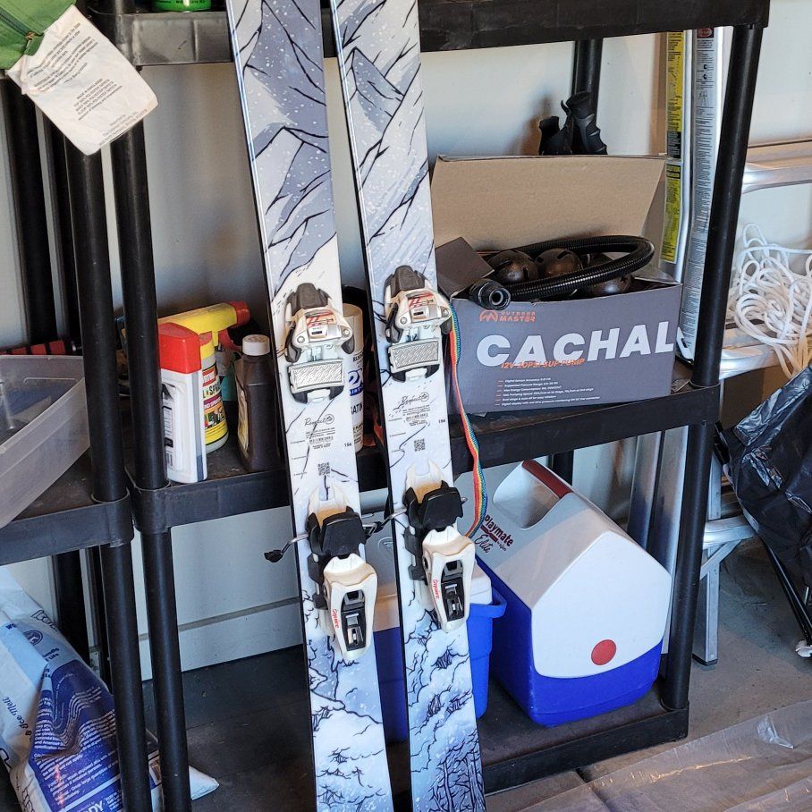 Skiis and Poles