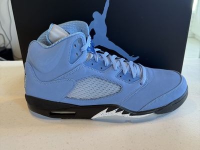 DS Air Jordan 5 UNC University Blue Shoes Size 14