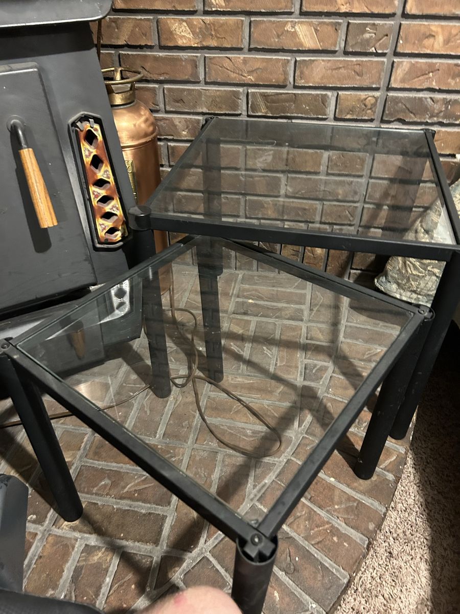 Glass End Tables