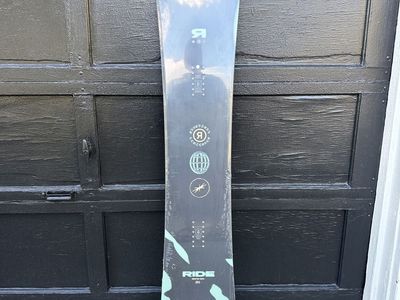 Ride Berzerker Snowboard 167W cm New with Plastic Wrap