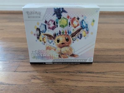 Pokemon elite trainer box, prismatic evolutions