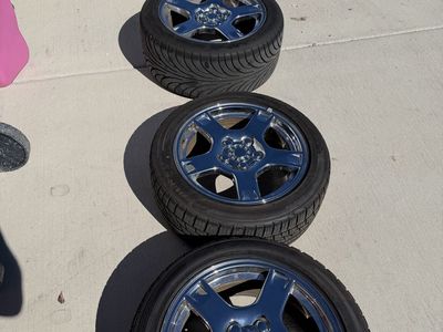 C5 corvette chrome wheels