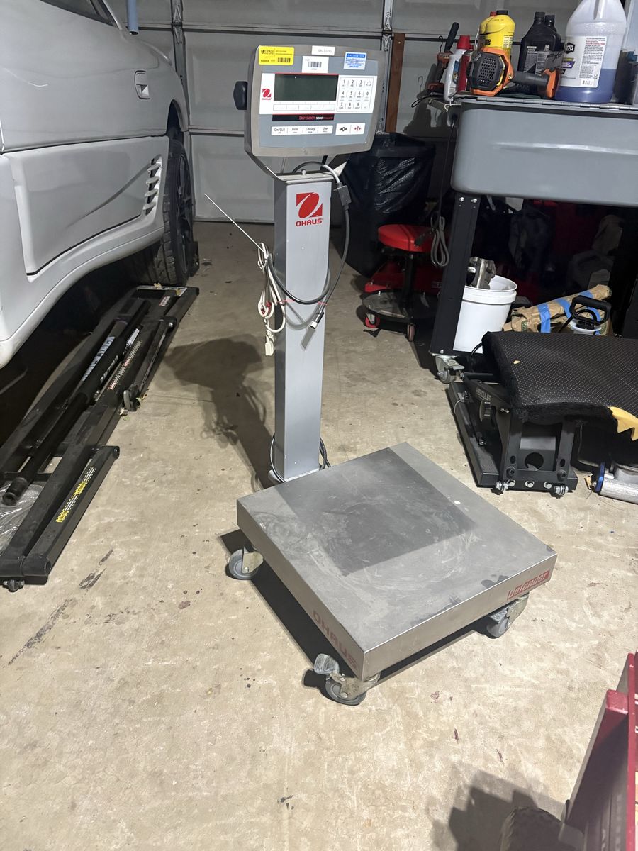 Ohaus Defender 5000 Xtreme W TD52XW 100kg Industrial Floor Scale