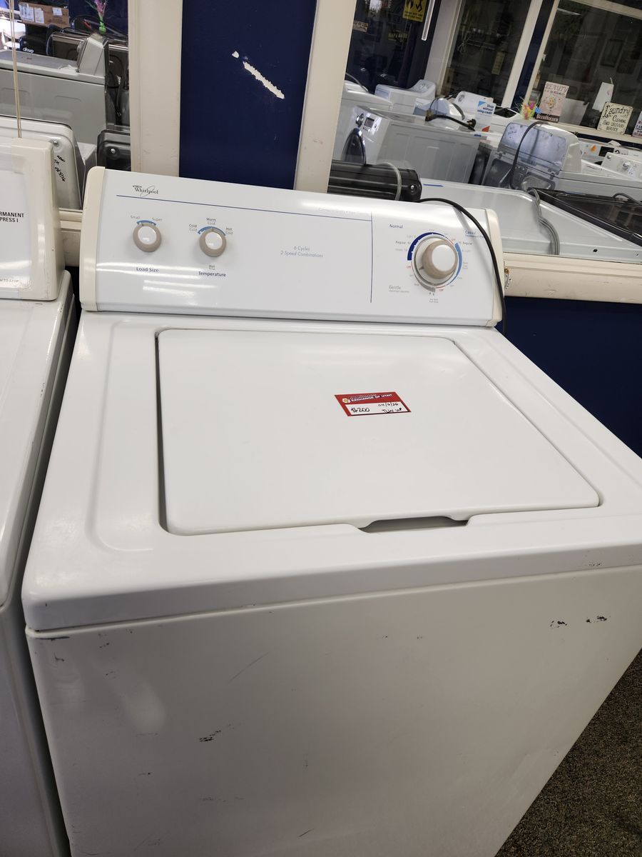GREAT WHIRLPOOL TOPLOAD WASHER! W-WARRANTY