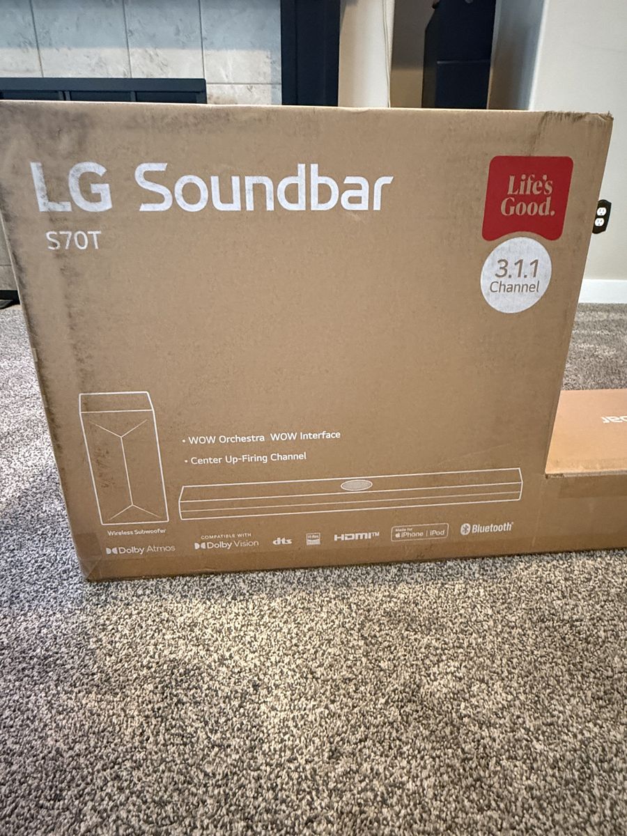 NEW LG S70T Soundbar + Sub – $220 OBO