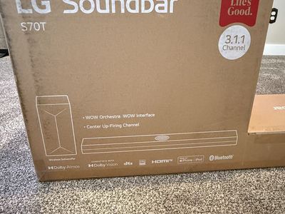 NEW LG S70T Soundbar + Sub – $220 OBO