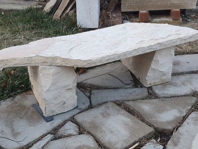 Stone bench