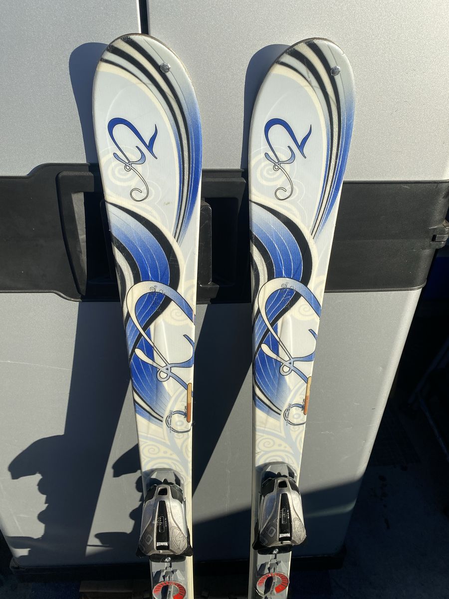 K2 T:Nine Skis 142cm with Marker Speedpoint Bindings