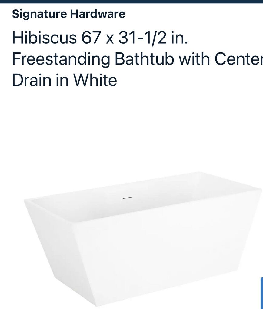 Brand New Freestanding Tub - 67
