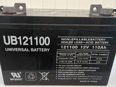 Universal 12 Volt Lead Acid Battery