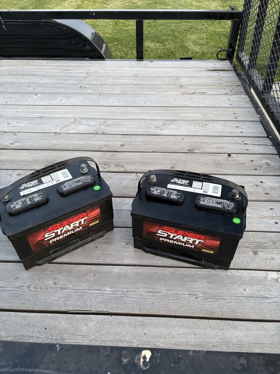 Super Start Premium 65FRM J Auto Batteries - Pair (750 CCA)