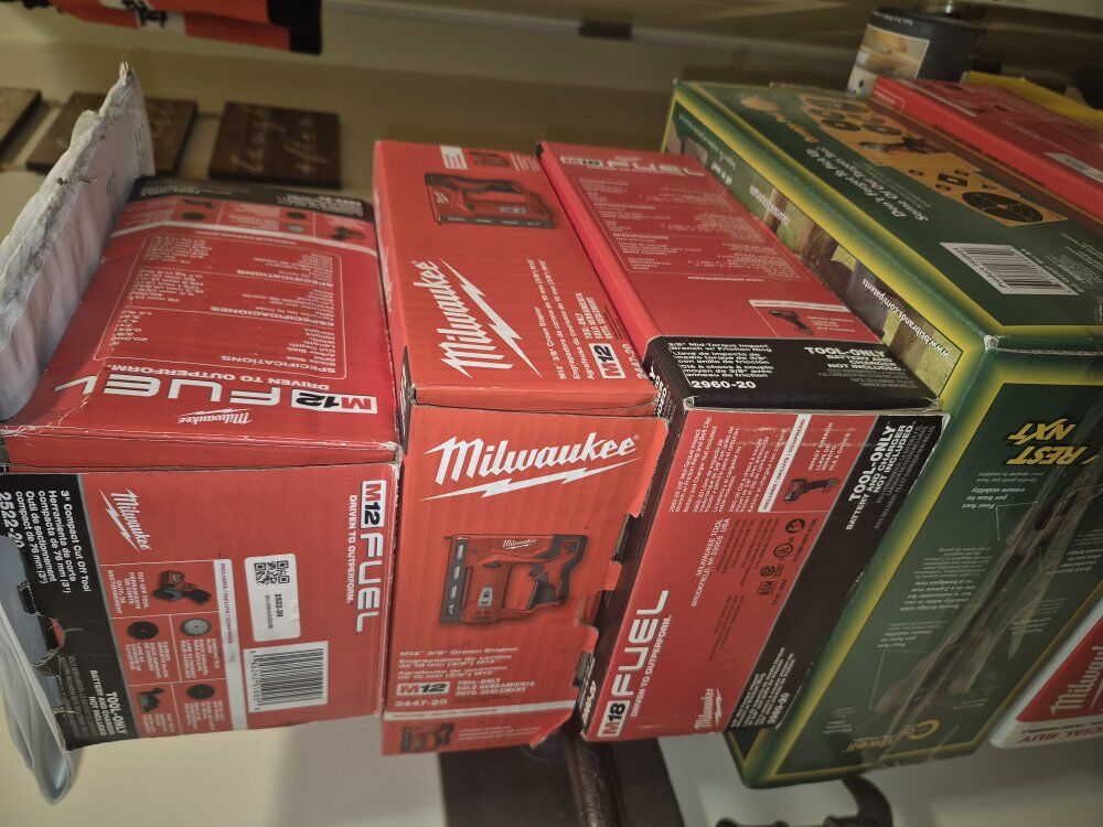 brand new Milwaukee tools