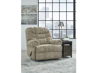 Movie Man Rocker Recliner Chair - Living Room Furniture - Action Home Furniture