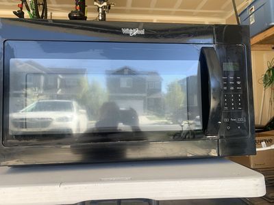 Over-the-Range Microwave + Mount – $180