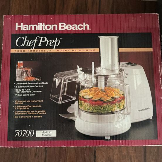 New Hamilton Beach Food Processor